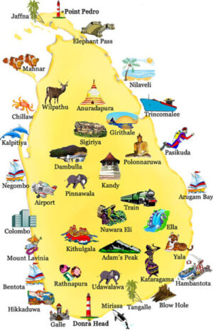 map of sri lanka e1641752194998 Destination of Paradise